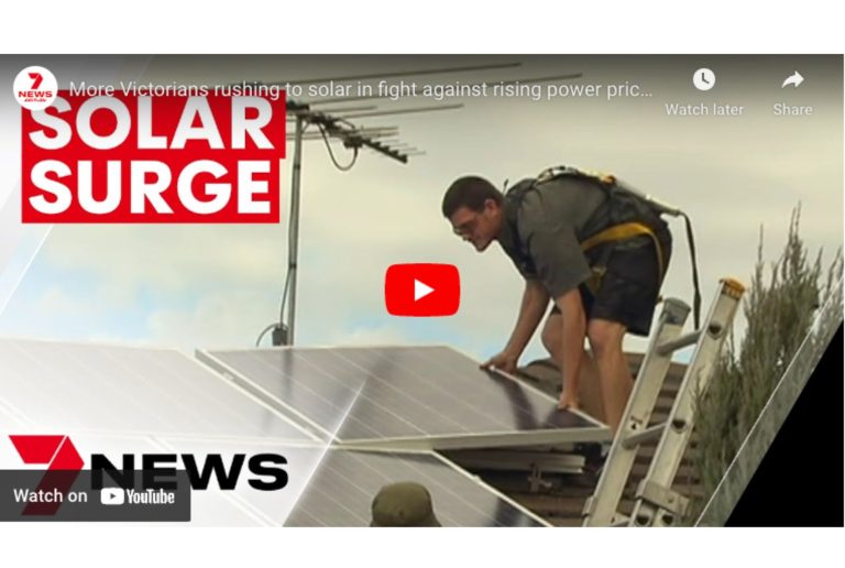 More Victorians rushing to solar in fight against rising power prices